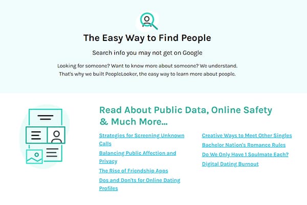 PeopleLooker Review | Blog Post